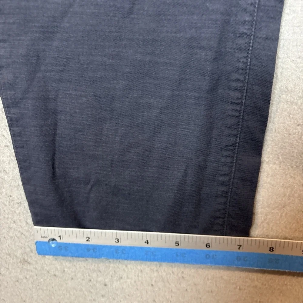 Travis Mathew Pants Mens 34x31 Blue Performance 5-Pocket Golf Stretch